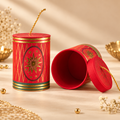 Laxmi Bomb Box – Premium Red & Gold Diwali Gift Box
