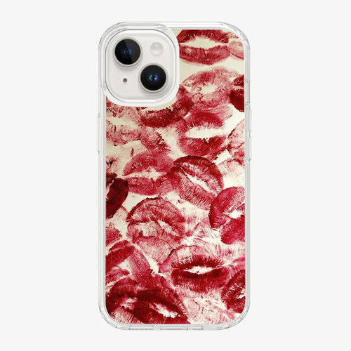 Red   Lips   Pattern   Case