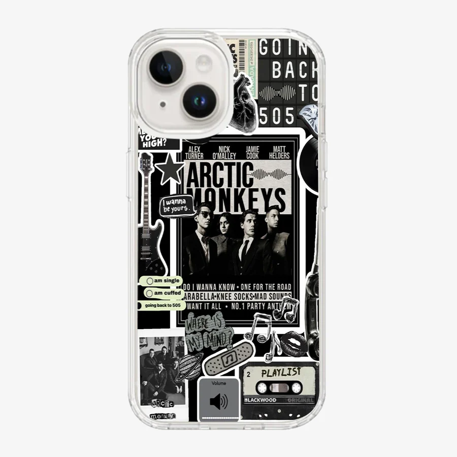 Arctic Monkeys Sticker Phone Case