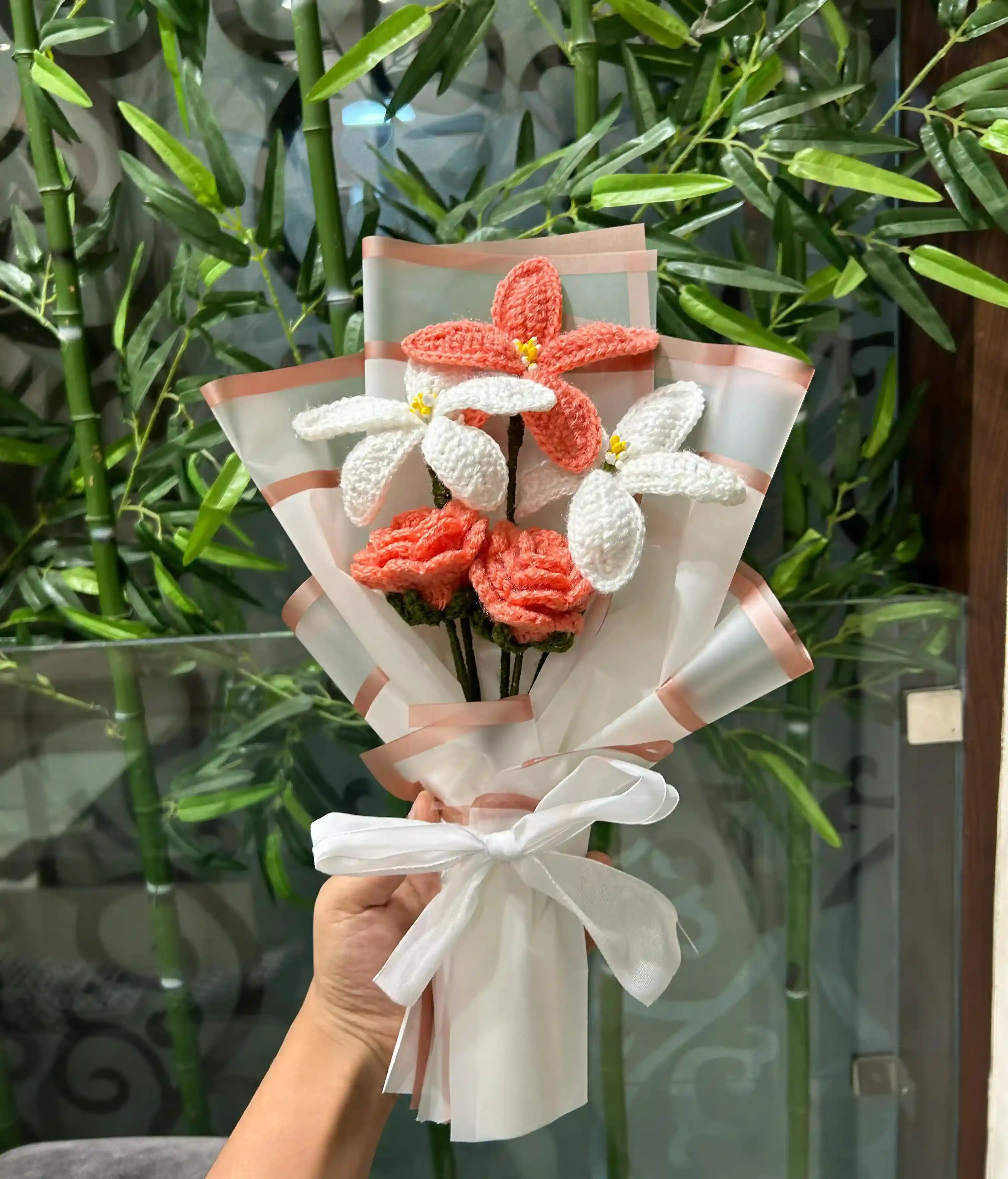 Blue Lily Bouquet