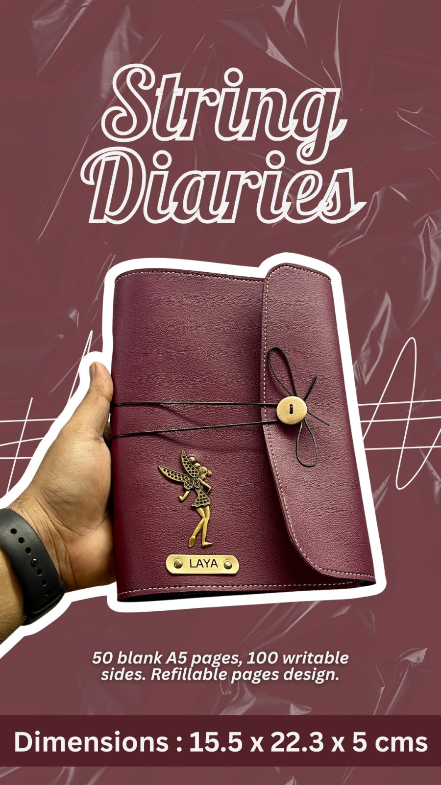 Personalised String Diaries