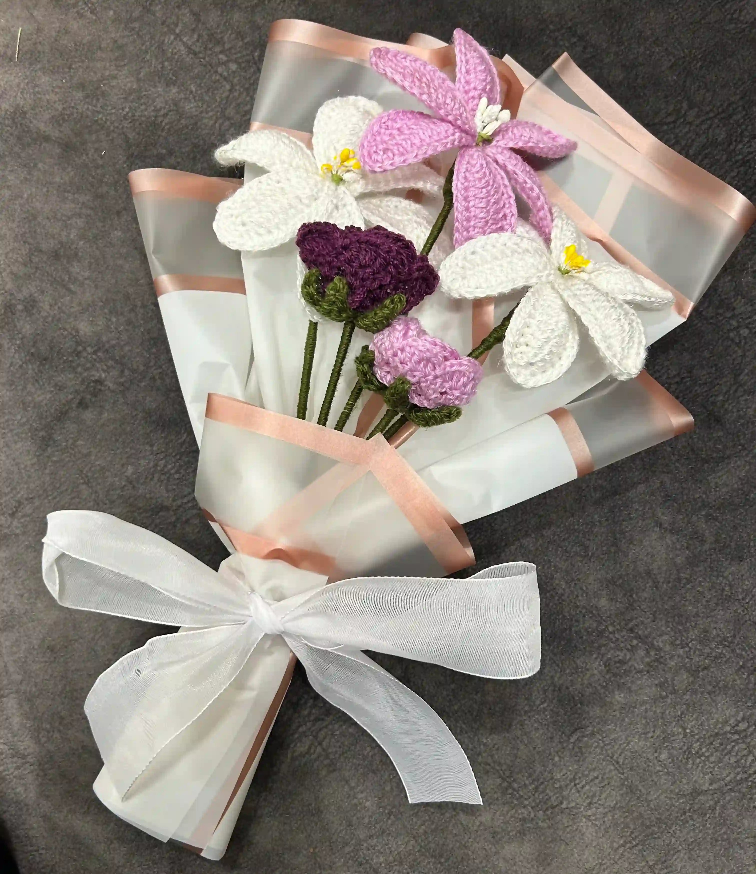 Blue Lily Bouquet