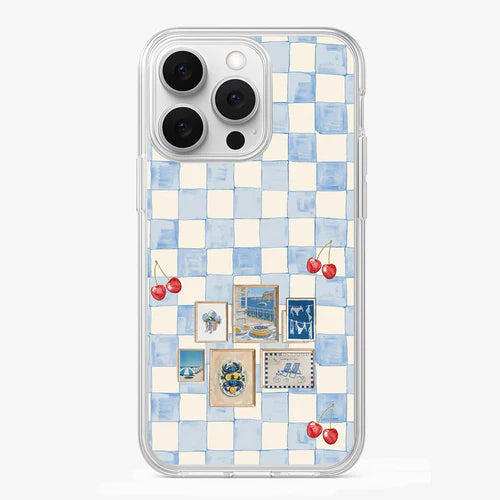 Sea   Side   Checker   Phone   Case