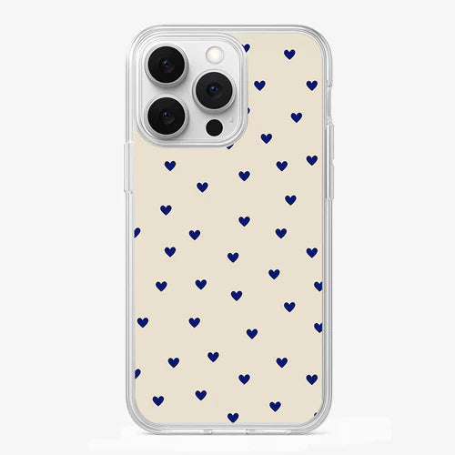 Blue   Multiple   Heart's   Phone   Case