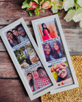 Personalized Vertical Photo Collage Frame (4*10) with Special Quotes