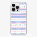 Christmas   Pink   Snowflake   Phone   Case