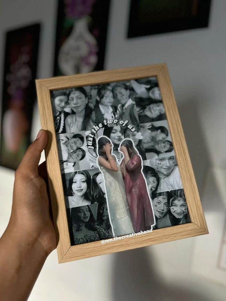 Customise Doodle Collage Frame