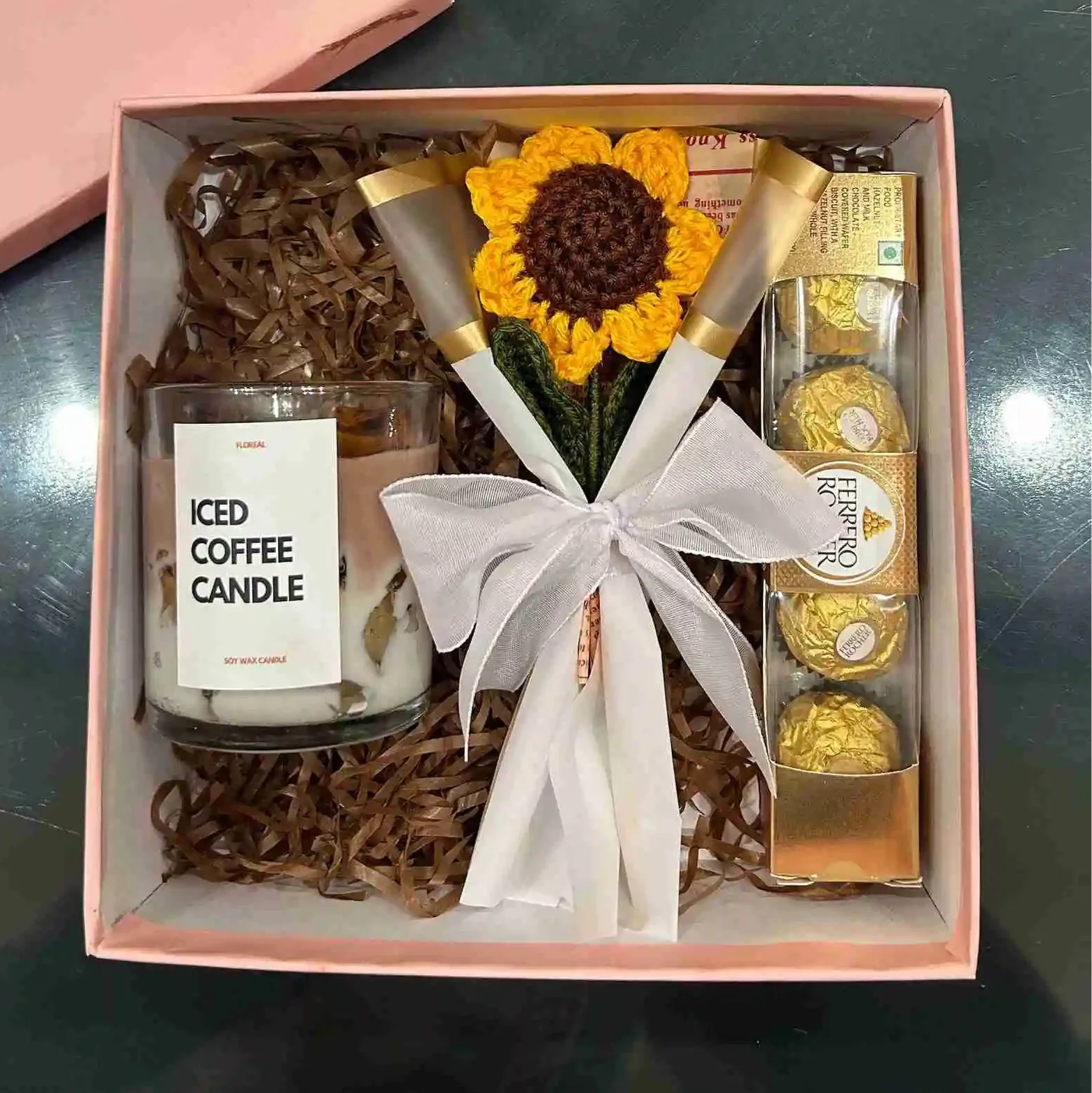Wrapped In Love Gift Box- Mini Bouquet Edition