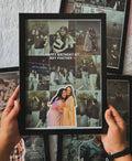 Custom Photo Collage Birthday A4  Frame for Best Friend