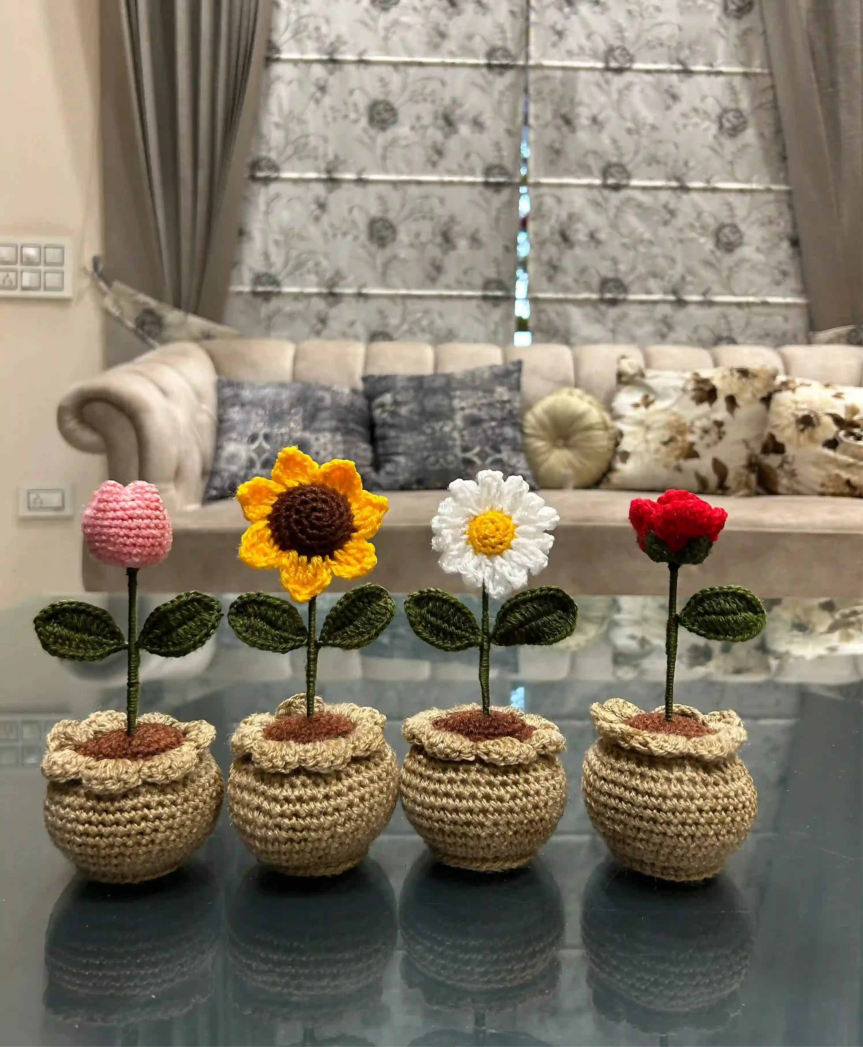 Four Pot Set