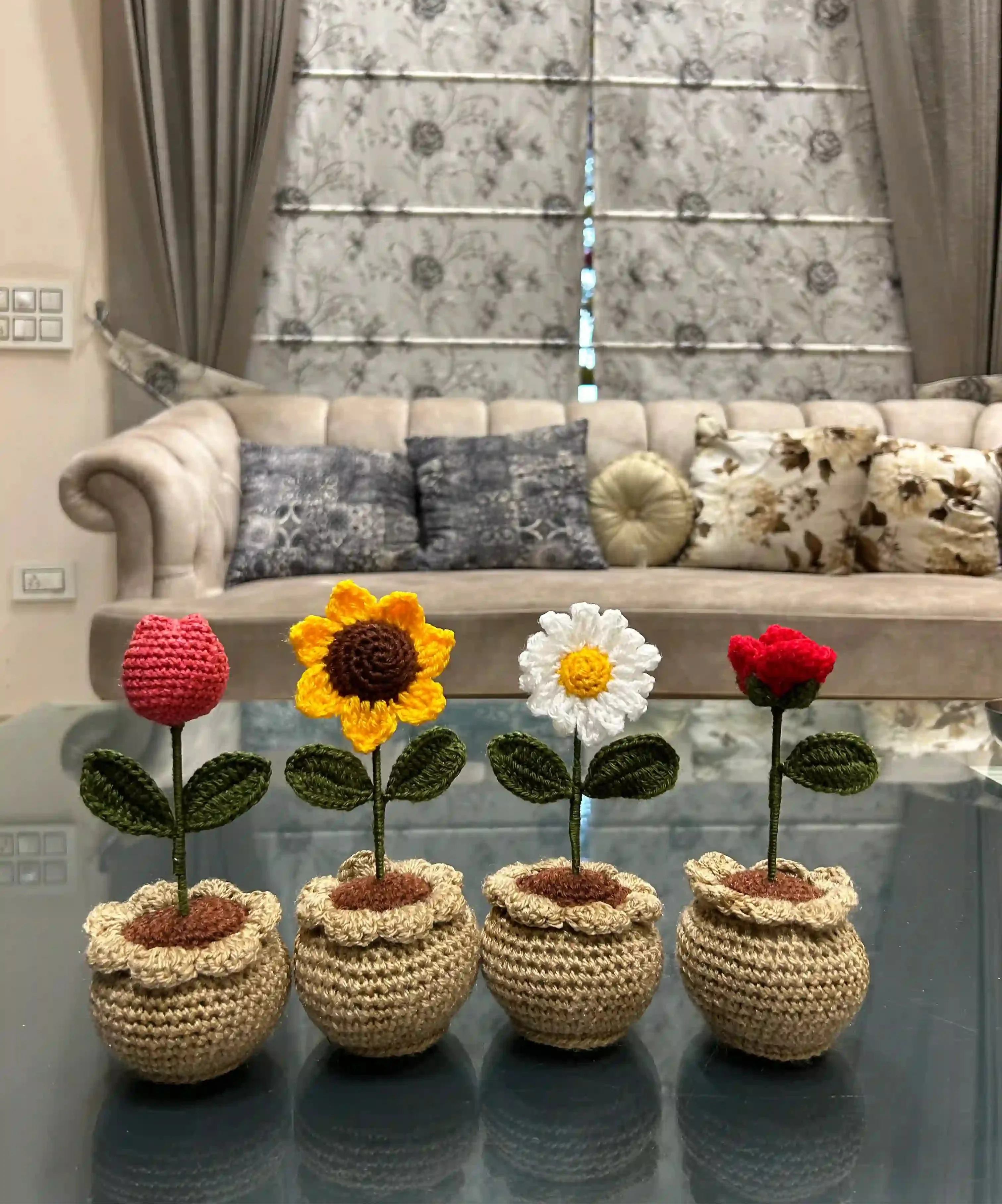 Four Pot Set