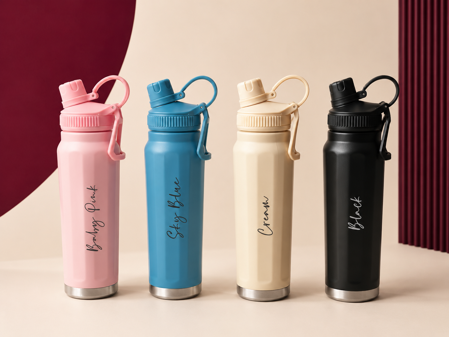 Personalized Inox Hot & Cold Flask 750ml with Name Customization | Father's Day Gift