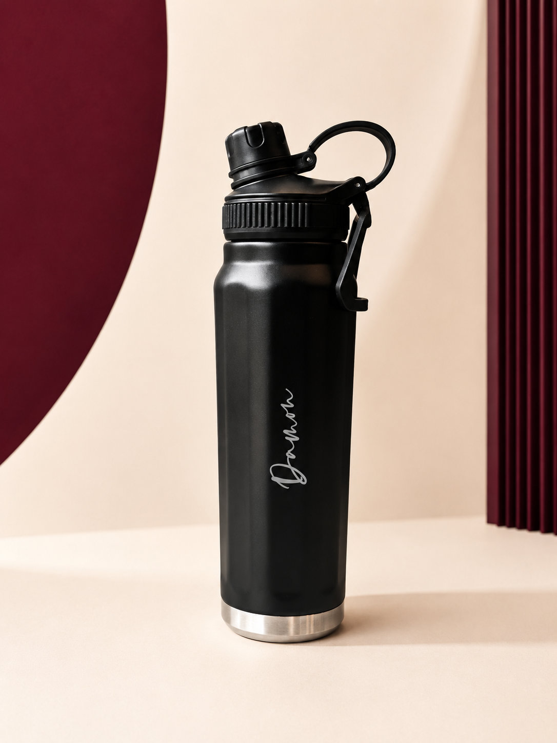 Personalized Inox Hot & Cold Flask 750ml with Name Customization | Father's Day Gift