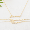 Custom Signature Name Necklace
