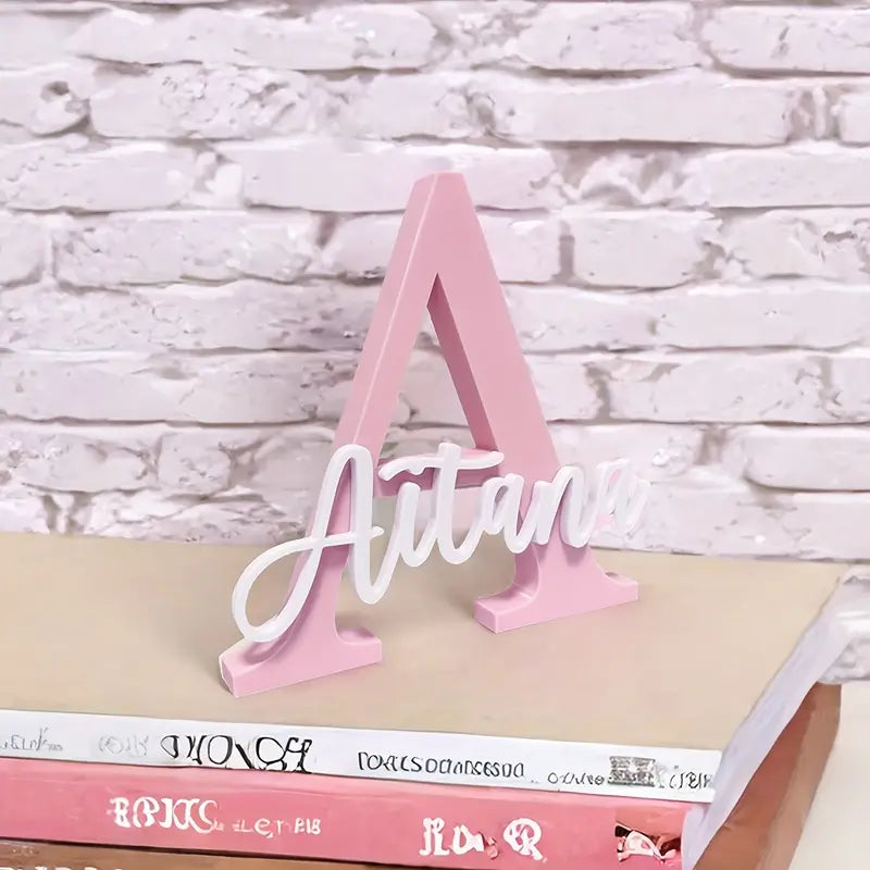 Custom Name Letter Ornaments – Perfect for Gifts & Parties