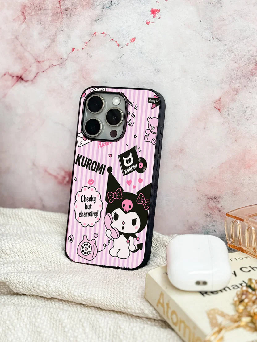 Cute & Quirky Cheeky Kuromi Vibes iPhone Covers (11–16) Series