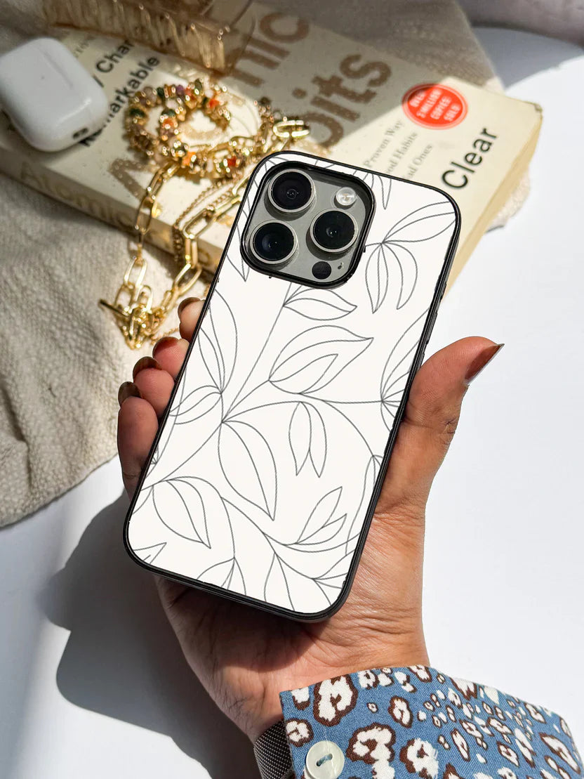 Cute & Quirky The Petal Sketch iPhone Covers (11–16) Series