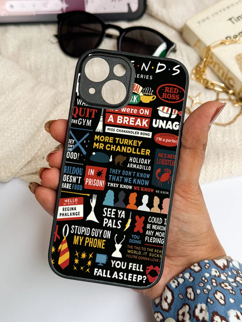 Cute & Quirky F.R.I.E.N.D iPhone Covers (11–16) Series