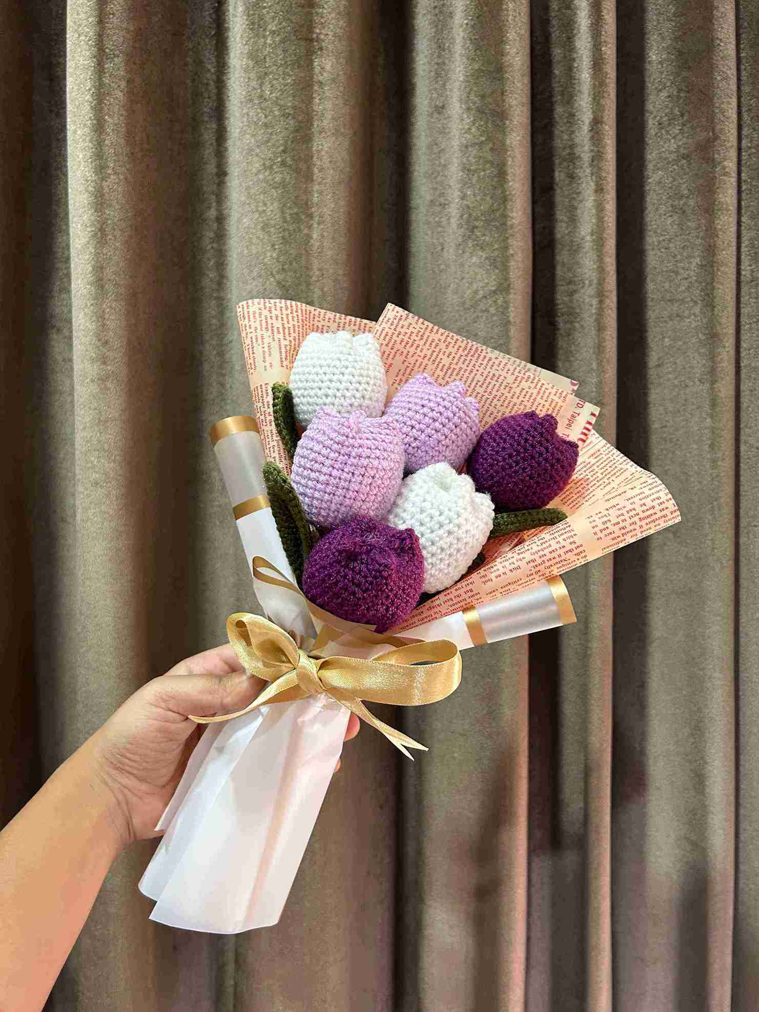 Lavender Tulip Bouquet