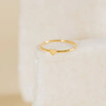 Minimalist Tiny Heart Ring