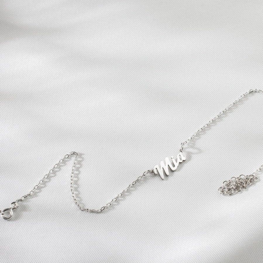 Personalized Name Anklet for Girls