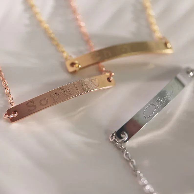 Personalized Name Anklets