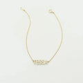Custom Diamond Name Bracelet