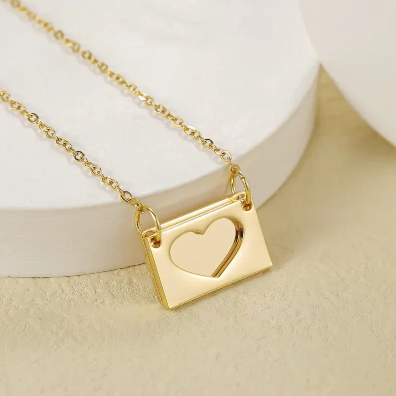 Secret Message Locket Necklace