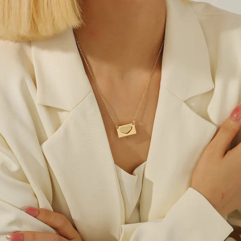 Secret Message Locket Necklace