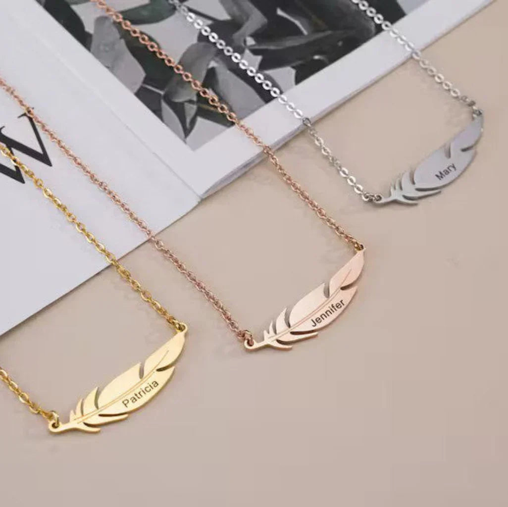 Custom Feather Necklace