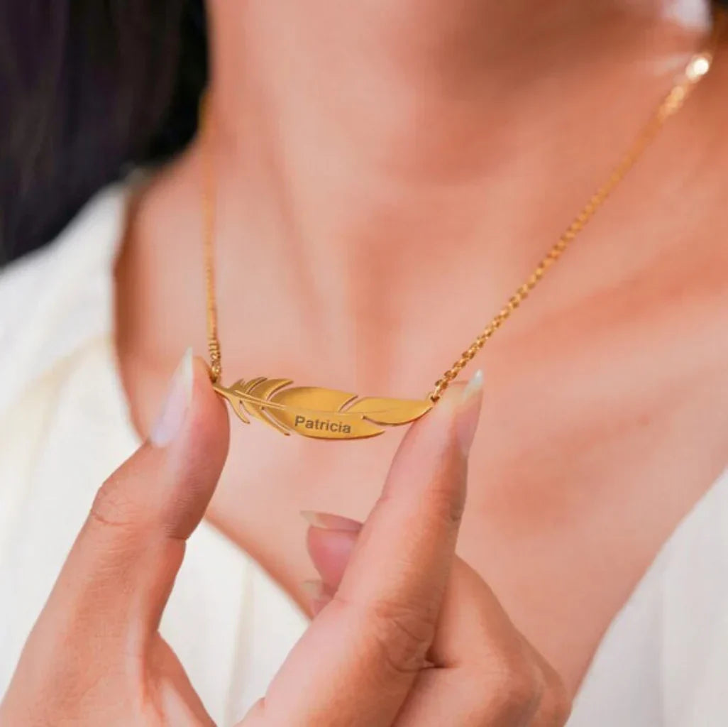 Custom Feather Necklace