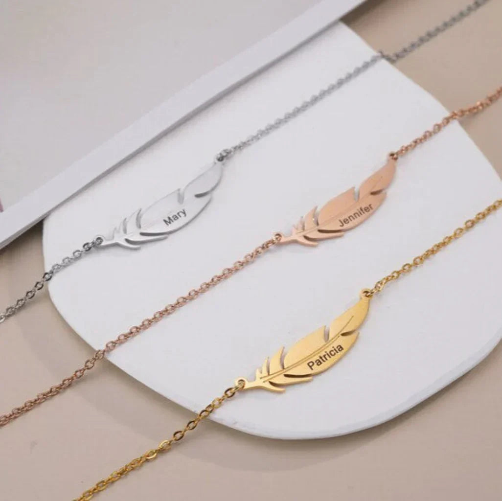 Custom Feather Necklace