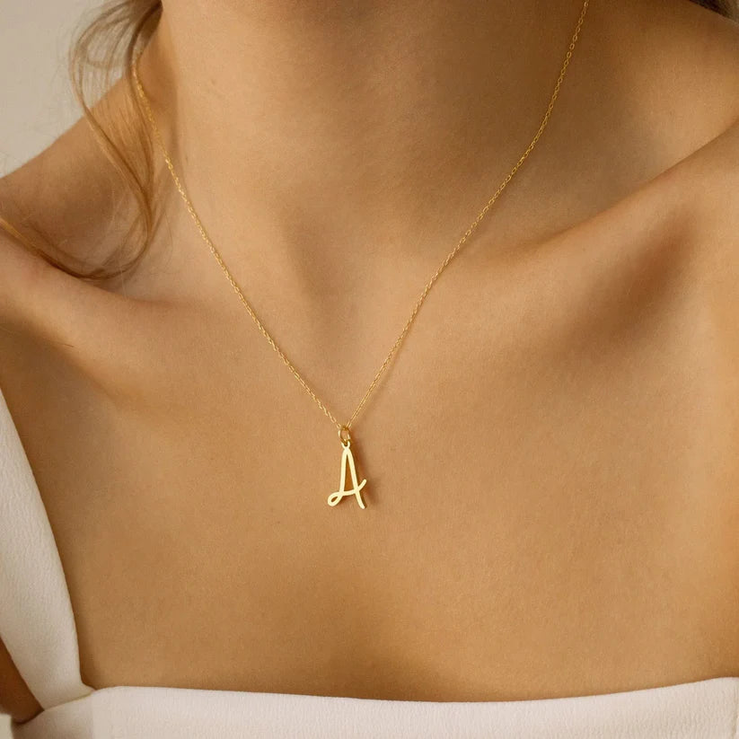 Individual Letter Name Necklace