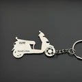 Personalised TVS iQube Bike Keychain - Electric Gift Idea