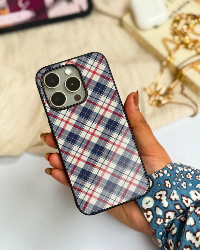 Cute & Quirky Plaid Perfection iPhone Covers (11–16) Series