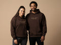 11:11 Embroidered Matching Couple Hoodies – Premium Fleece Cotton
