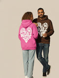 Manifest More Love Hoodie – Matching Couple Hoodies with Bold Back Print