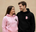 Matching Couple Hoodies with Cute Grim Reaper Design – His & Hers Unisex hoodies