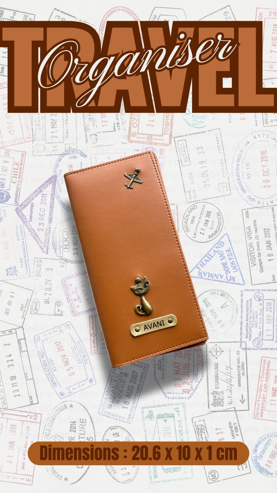 Personalised Travel Organisers