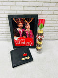 Bespoke Valentine’s Day Present: Personalized Name Wallet and Photo Montage