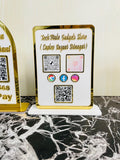 Acrylic QR Code Scanner