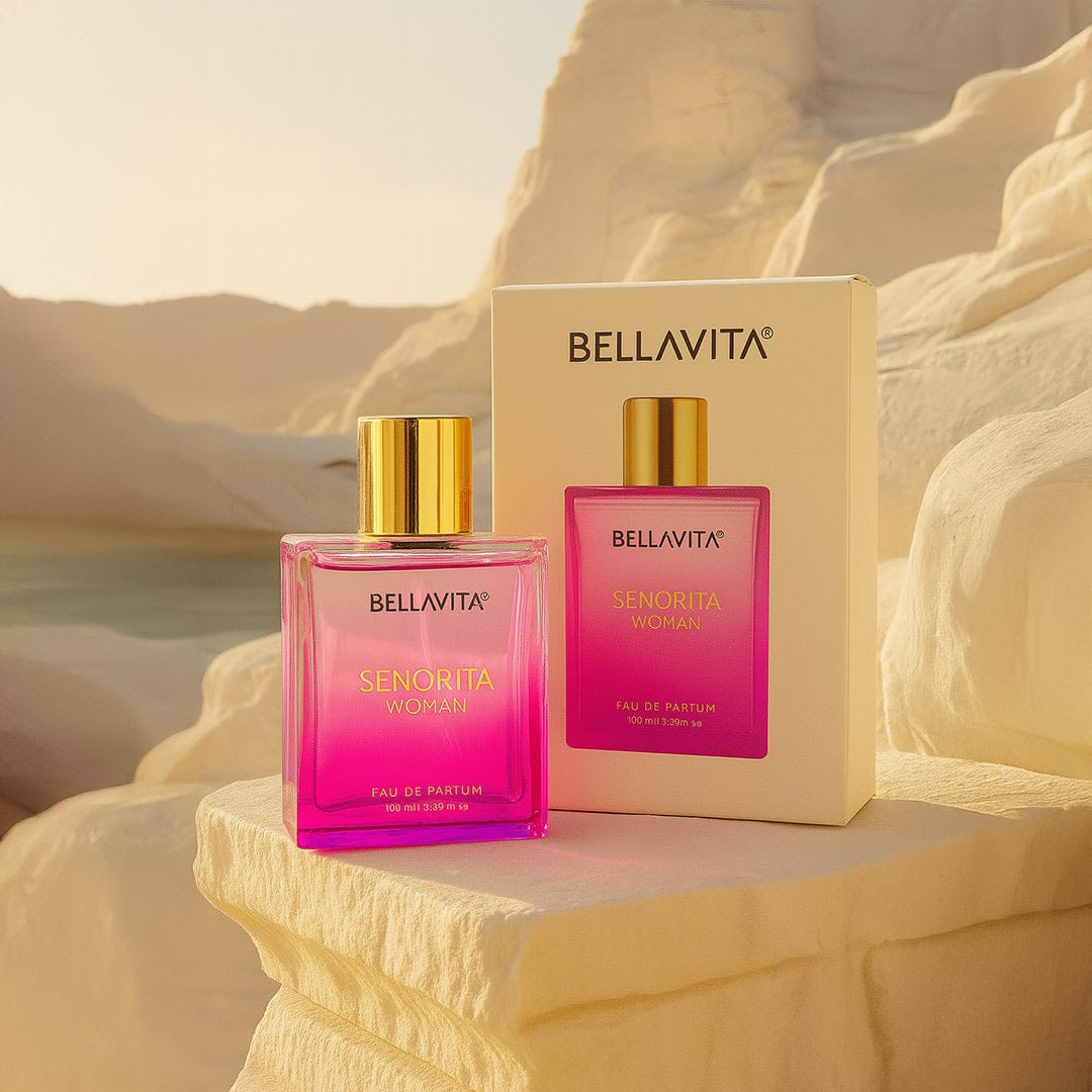 Personalized Bella Vita Woman Perfume Gift Set – Date, Glam & Senorita (100ml Each)