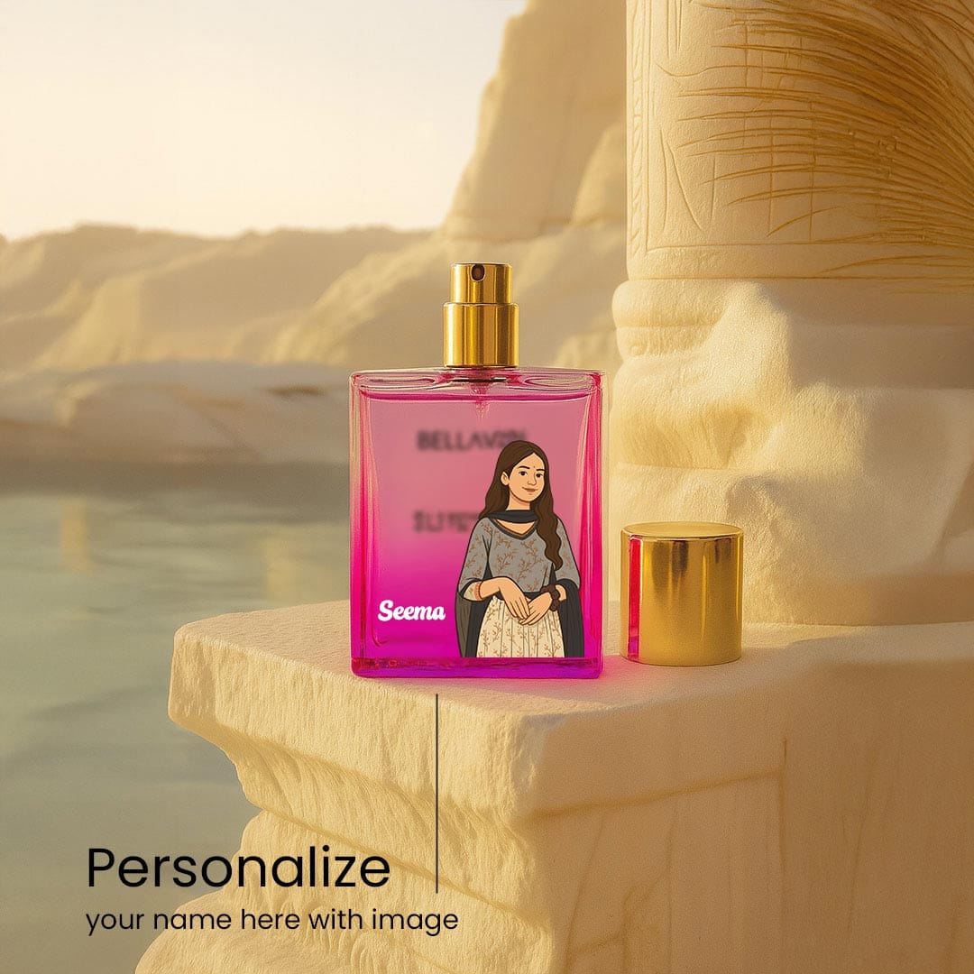 Personalized Bella Vita Woman Perfume Gift Set – Date, Glam & Senorita (100ml Each)