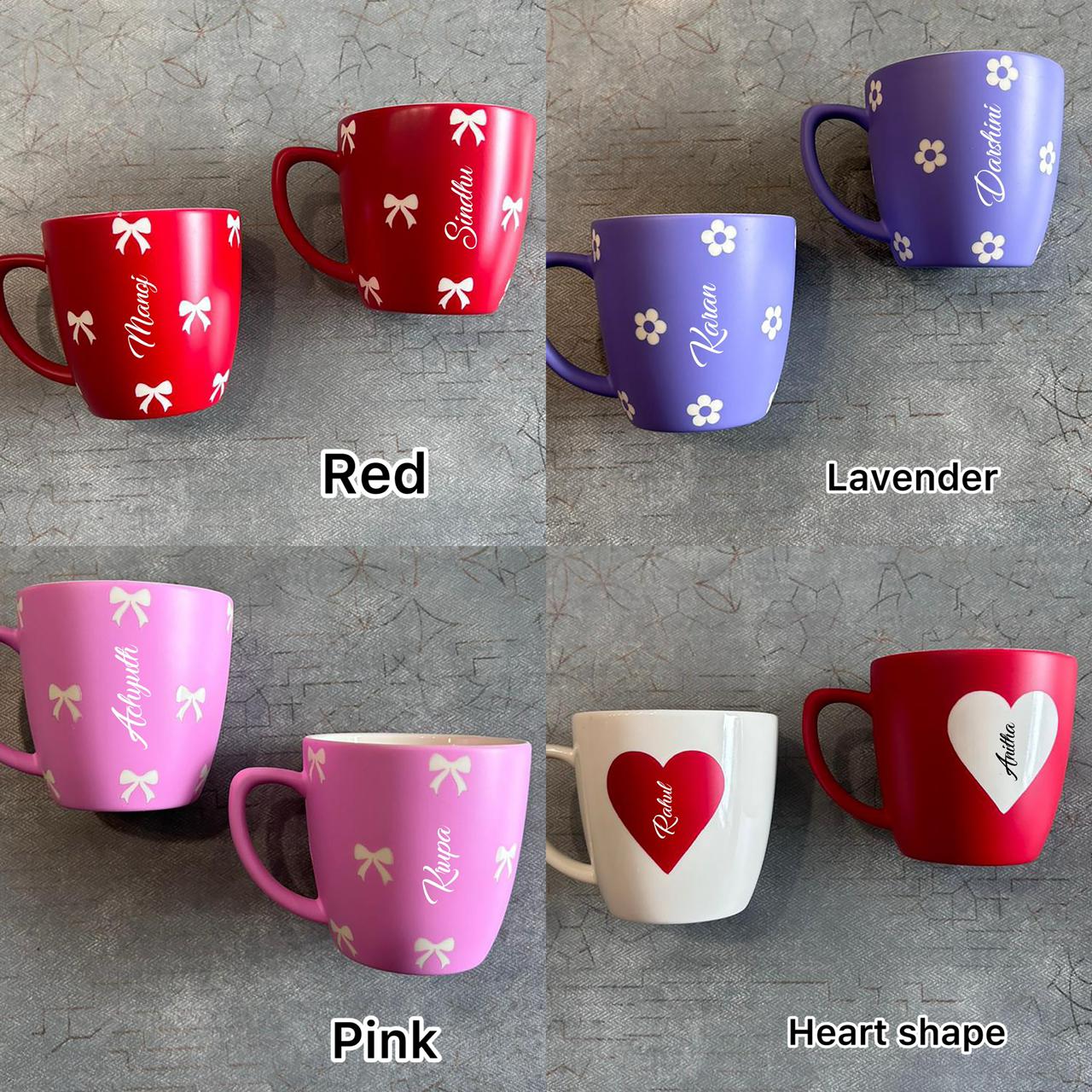 Personalized Ceramic Mugs For Couple