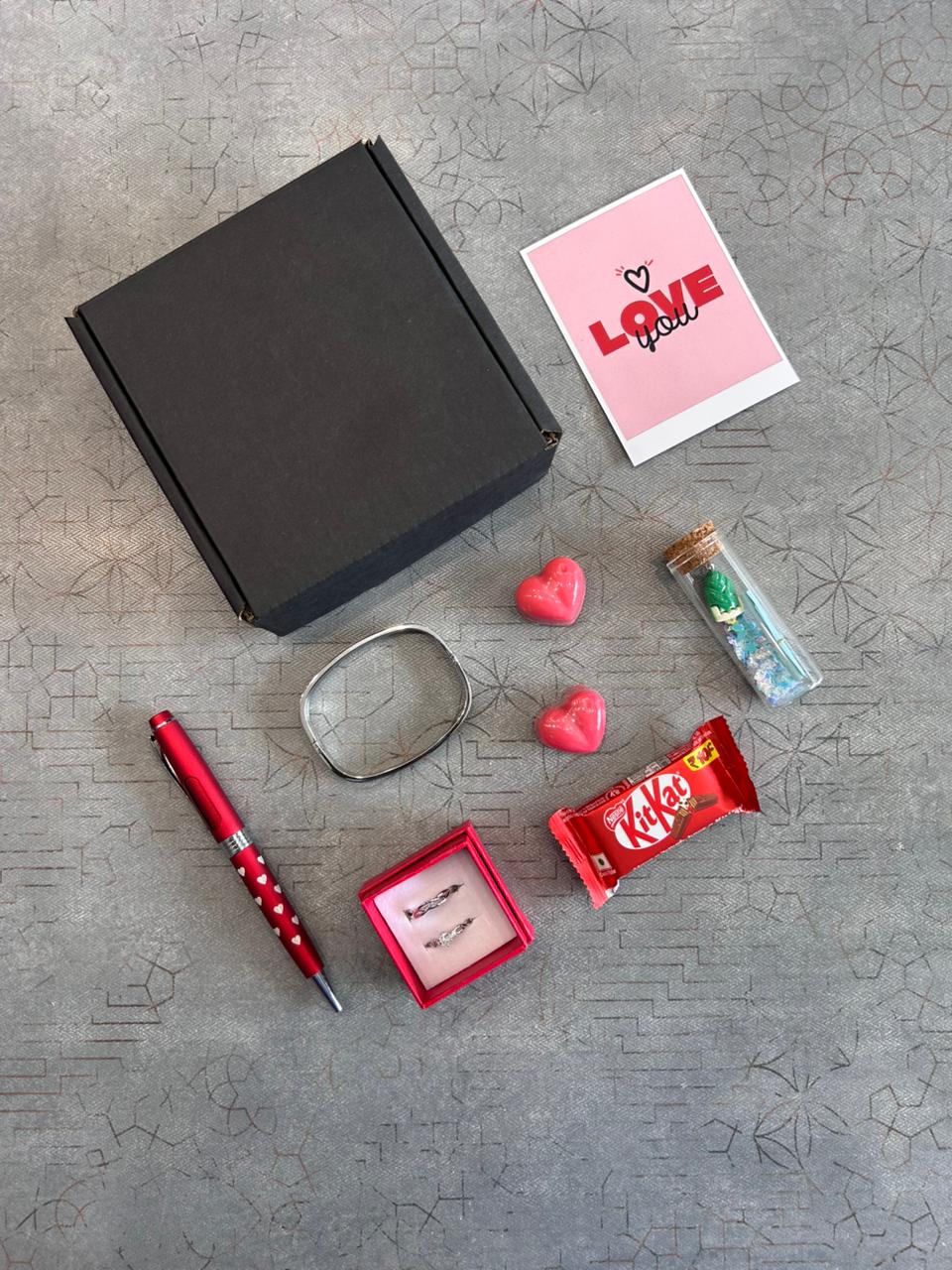 Personalized 'Love You' Gift Hamper for Him or Her