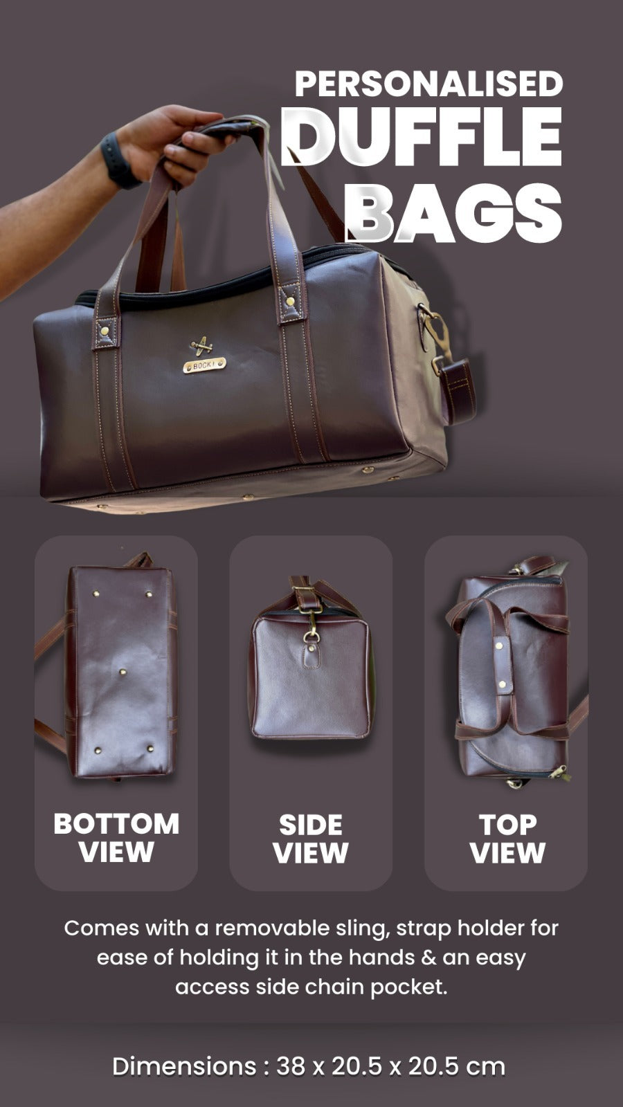 Personalised Duffle Bag