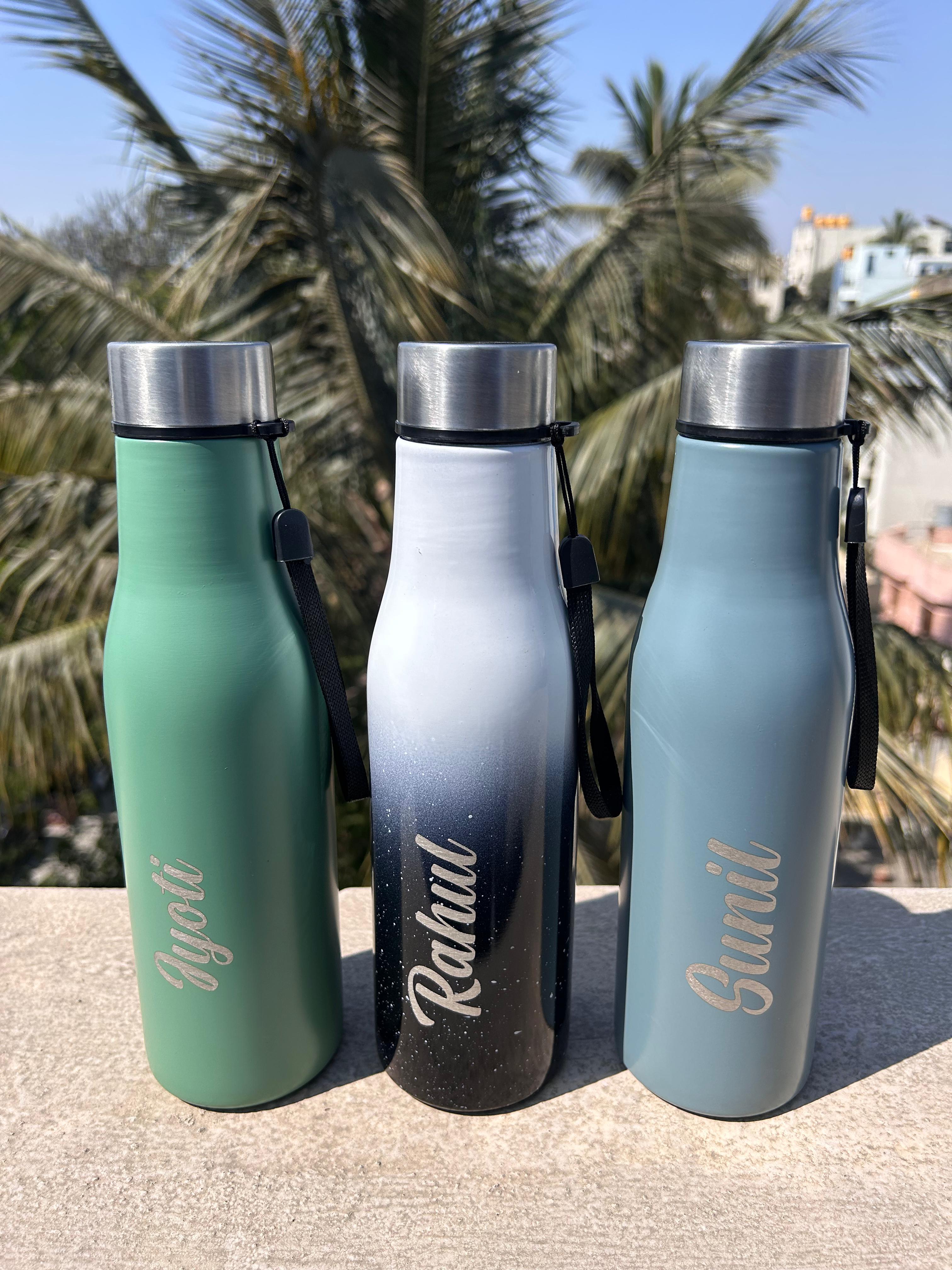 Glider Steel Bottle With Custom Name