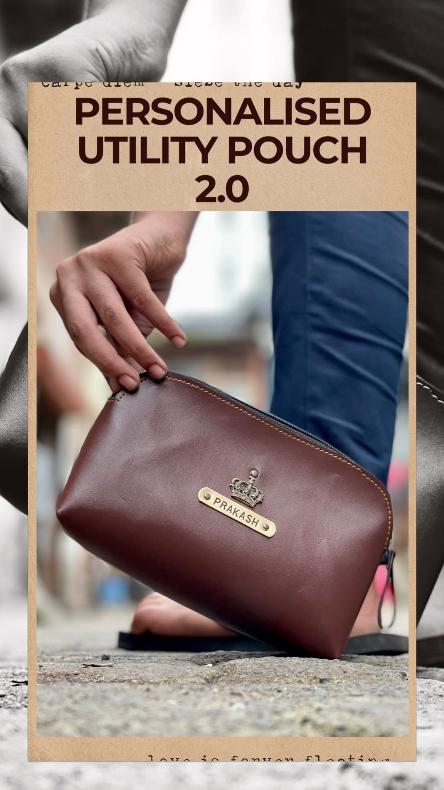 Personalised Utility Pouches