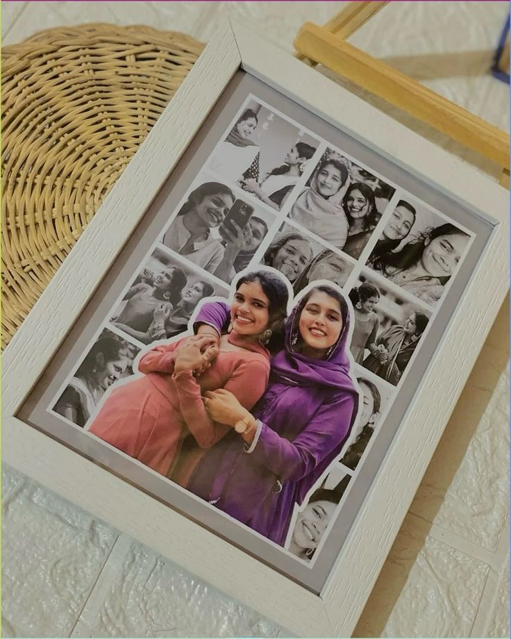 Customise Doodle Collage Frame