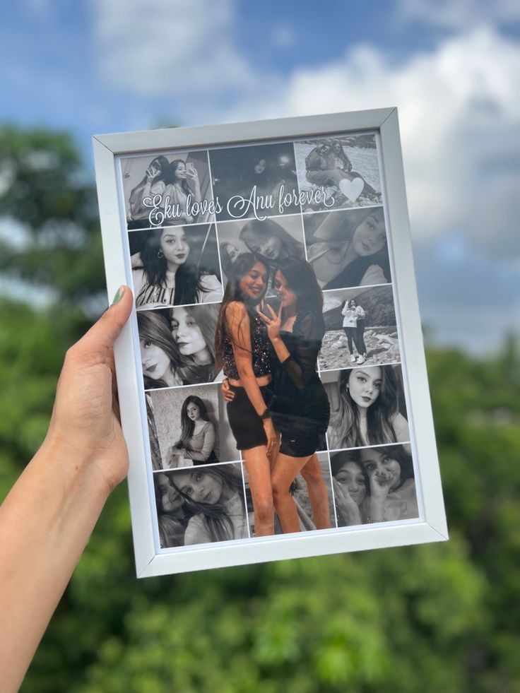Customise Doodle Collage Frame